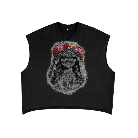 "$anta Muerte" Boxy Tank Top