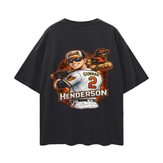 "AoG Henderson"Drop Shoulder T-Shirt