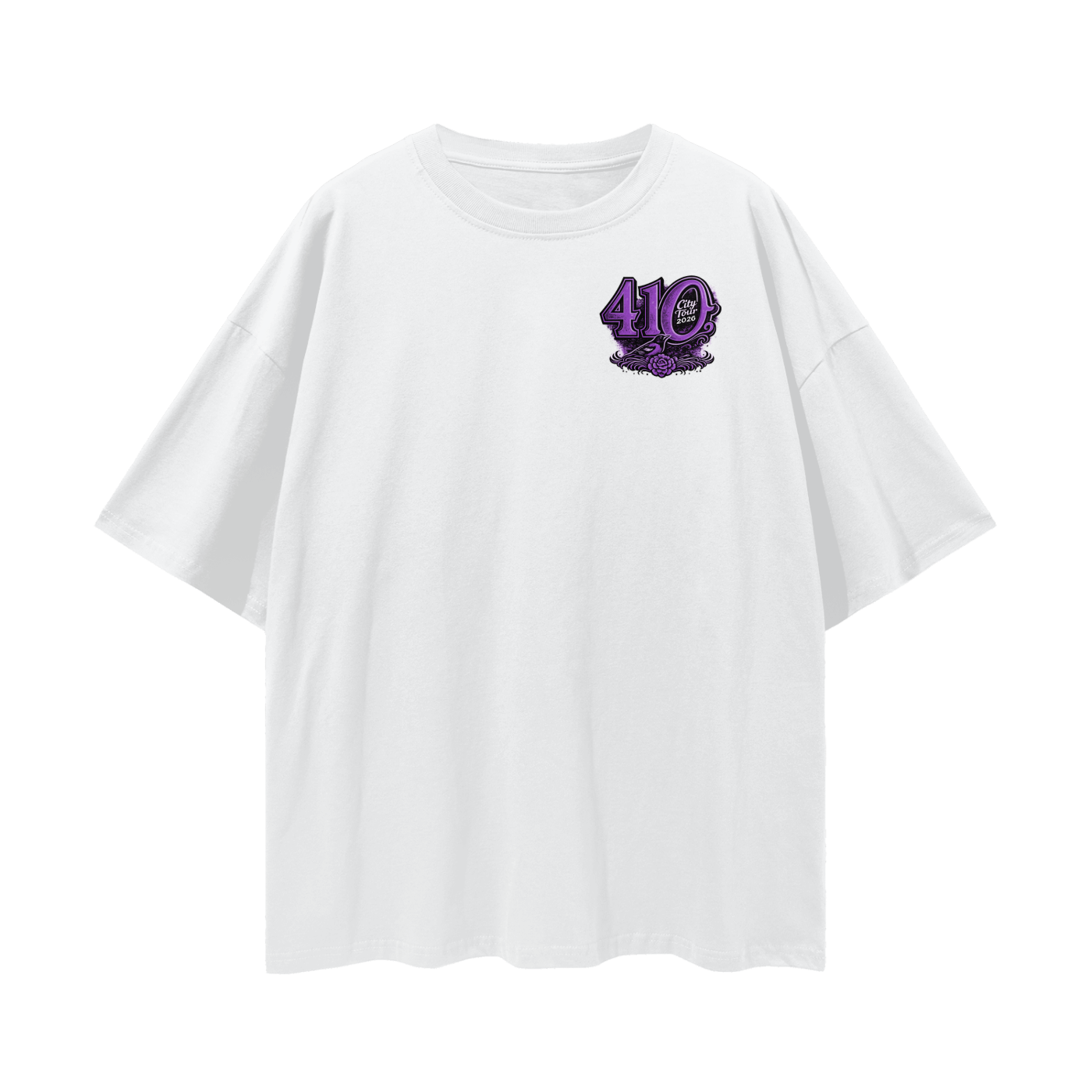 "2026 BAL City Tour" Loose Drop Shoulder T-shirt