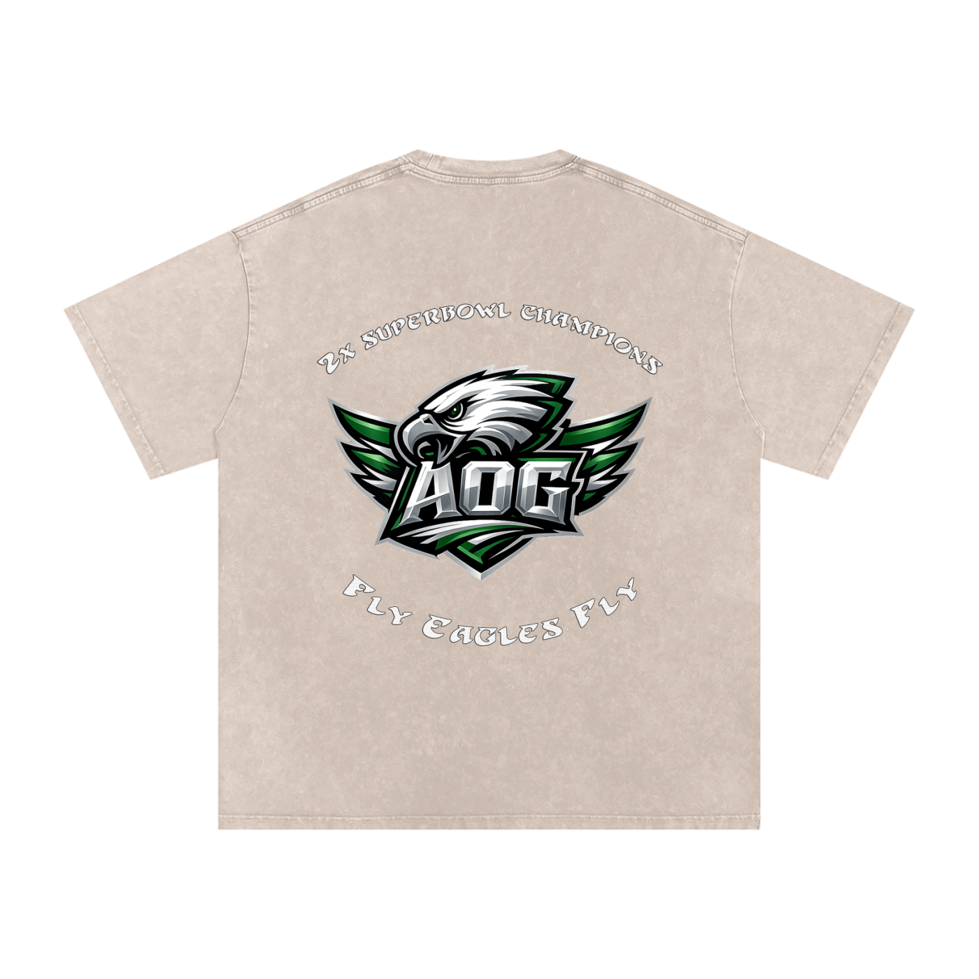 "SB26"Snow Washed Oversized T-Shirt