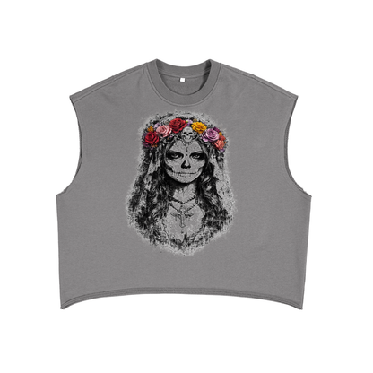 "$anta Muerte" Boxy Tank Top