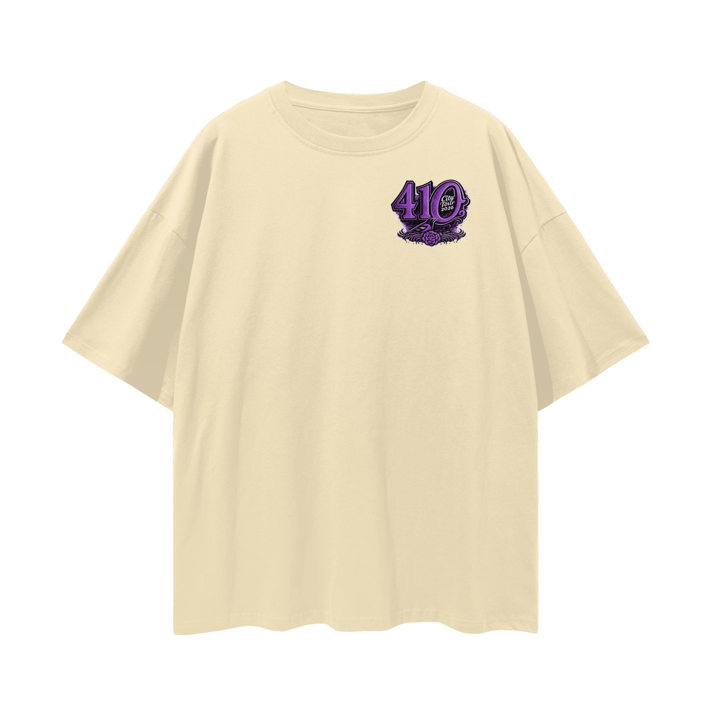 "2026 BAL City Tour" Loose Drop Shoulder T-shirt