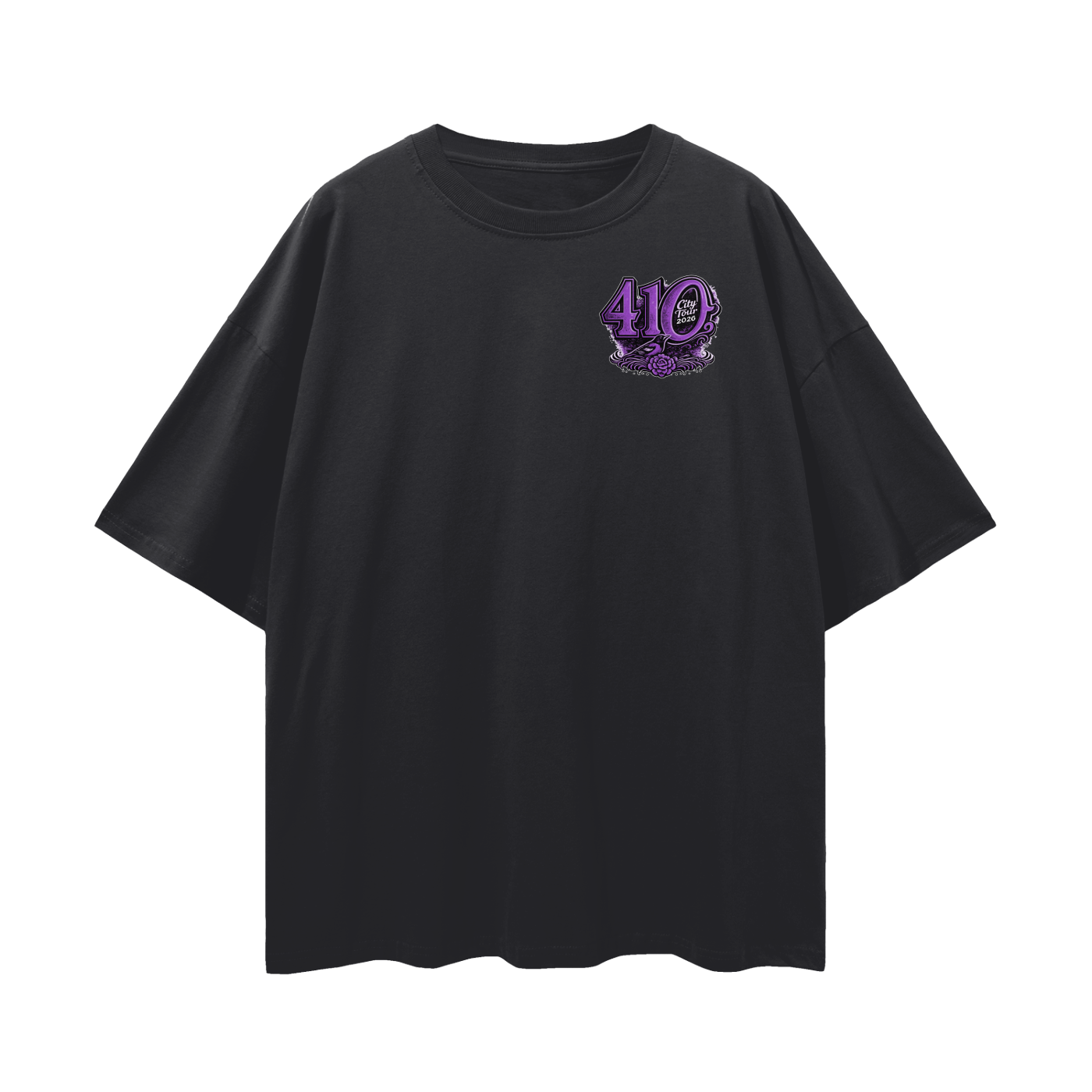 "2026 BAL City Tour" Loose Drop Shoulder T-shirt