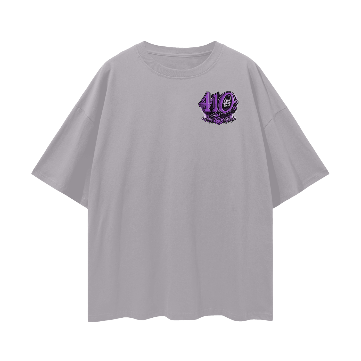 "2026 BAL City Tour" Loose Drop Shoulder T-shirt
